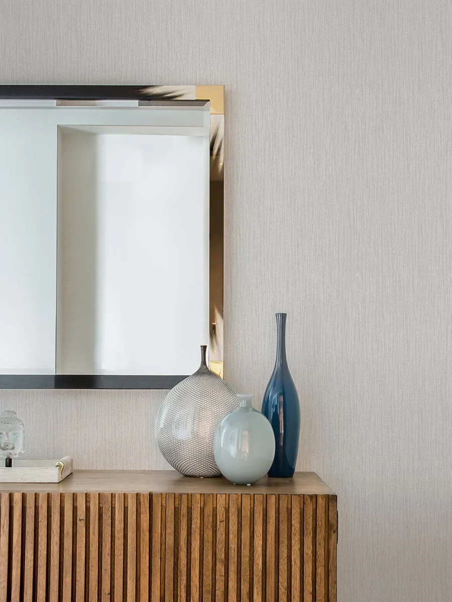 Abel Light Grey Textured Wallpaper from the Radiance Collection