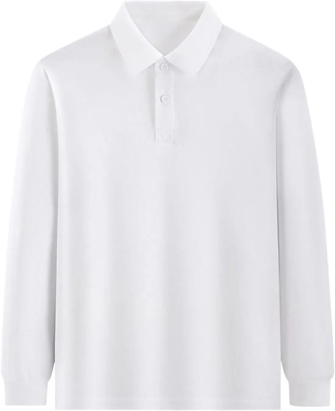 Boys' Girls Long Sleeve Polo Shirts School Uniform Polo Shirts Comfortable Button Down Shirts