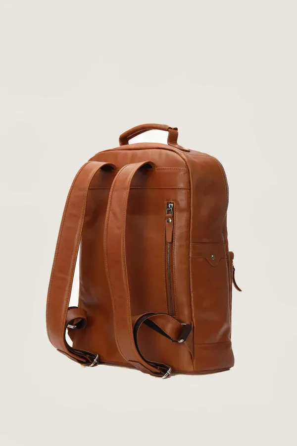Classic Leather Backpack