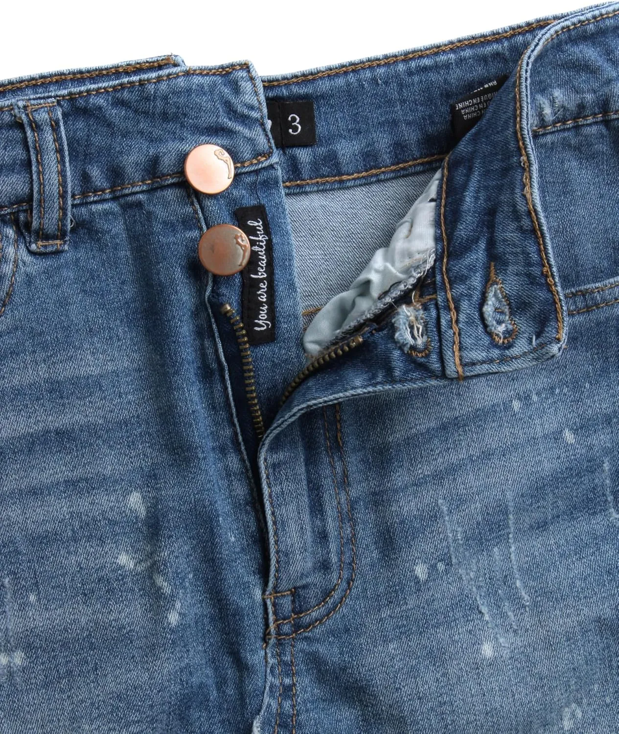 dollhouse Women's Skirt - Casual Denim Skirt with Pockets - Mini or Maxi Jean Skirt for Women (1-13)
