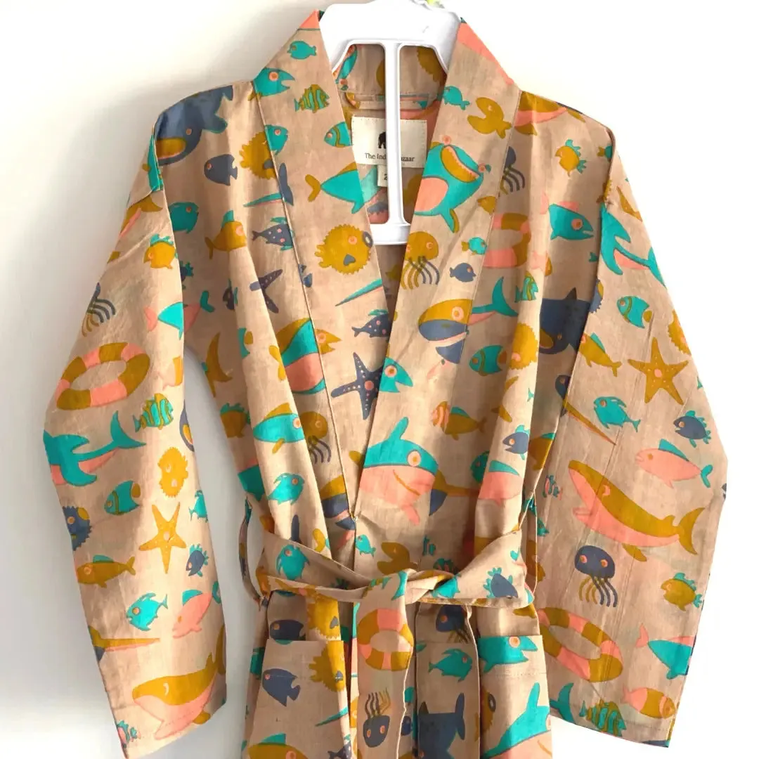 Kids Unisex Robe- (Assorted Styles)