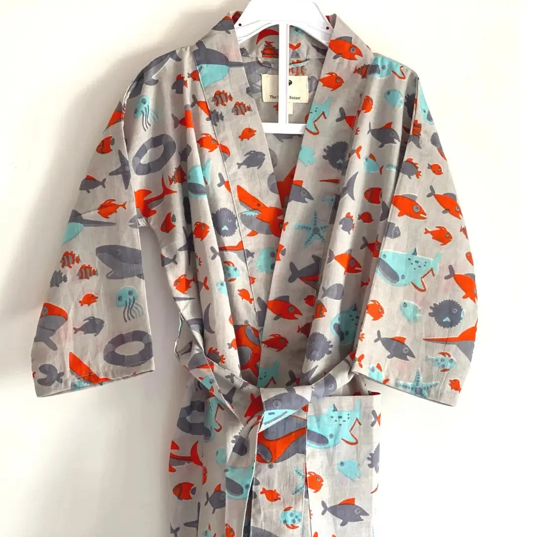 Kids Unisex Robe- (Assorted Styles)