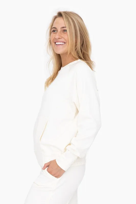 Micro Fleece Crewneck Top