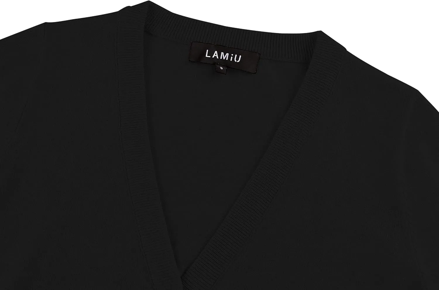 MINTLIMIT Women's Cropped Shrug Bolero 3/4 Sleeve Button Down Cardigan Sweater