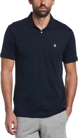Original Penguin Cotton Interlock Polo Dark Sapphire MD