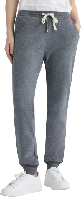 Weintee Women's Petite Joggers Cotton Sweatpants with Pockets