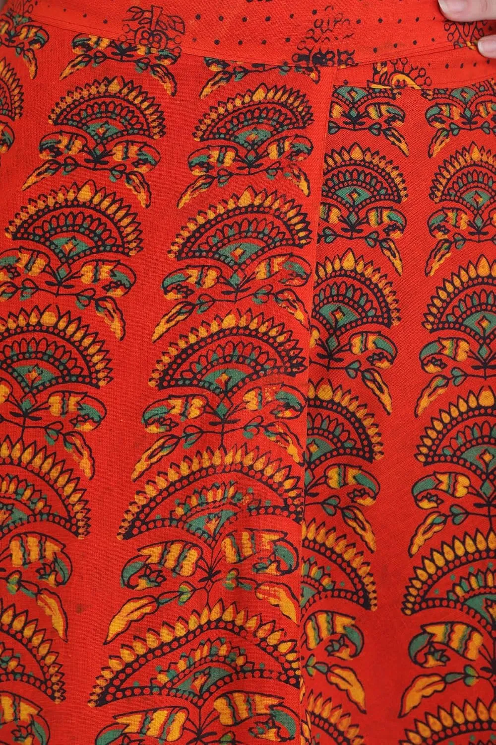 Wrap-Around Printed Long Skirt from Pilkhu